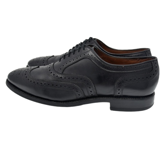 *Allen Edmonds McAllister Black Leather Wingtip